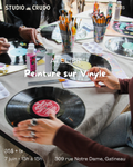 Atelier de peinture sur vinyle - 7 Juin 13h à 15h