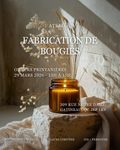 Atelier de fabrication de bougies - 29 Mars 13h à 15h