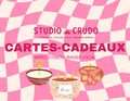 Cartes-Cadeaux Studio Crudo