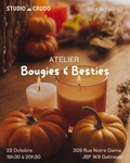 Bougies & Besties • Édition Automnale • 22 Octobre 18h30 à 20h30