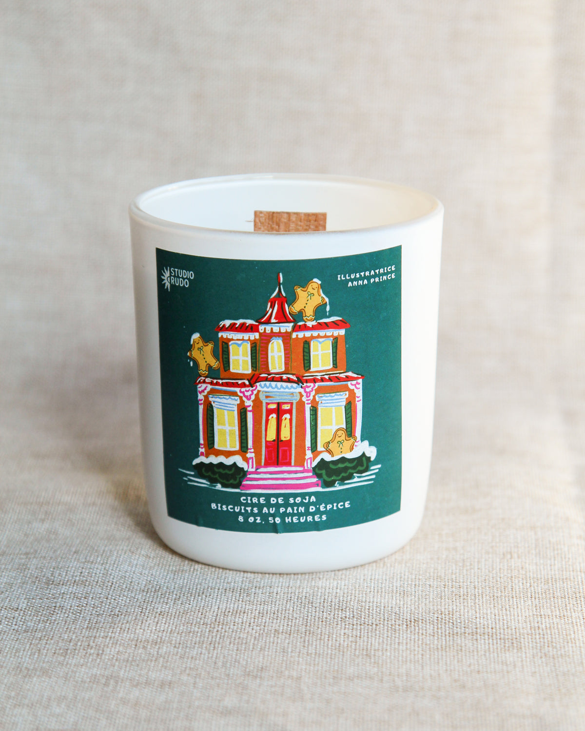 Bougie Maison en Pain d'épices